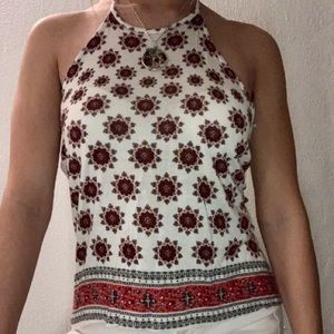 Wet Seal Neck Tie Halter Top